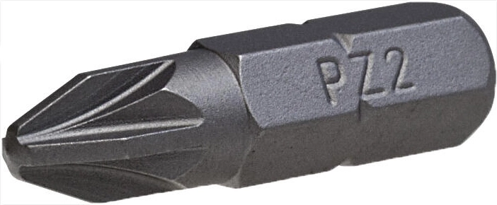 Pozidriv Bit PZ2 25 mm, 3 pcs STALCO