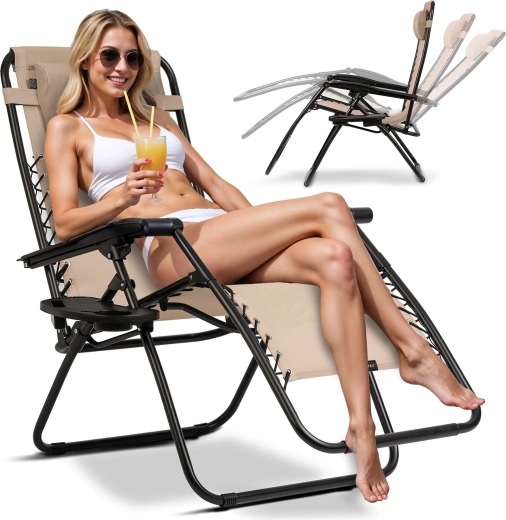 Zero gravity comfort and adjustable recline