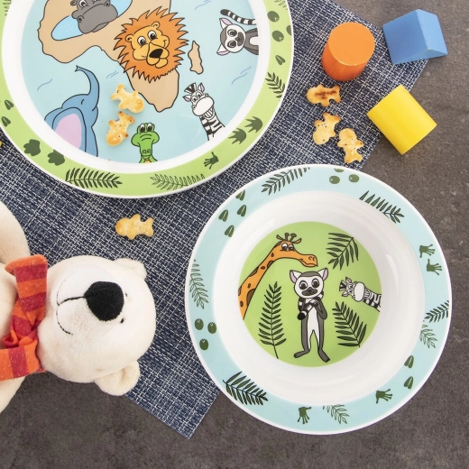 Cheerful Safari motif kids love