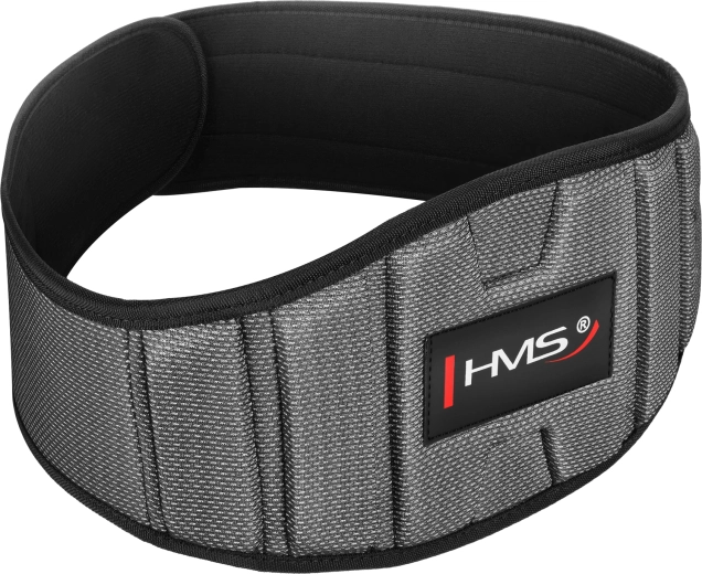 Neopreninis treniruočių diržas HMS – Pilka
