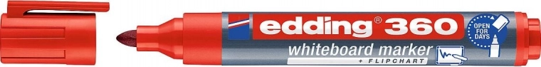 Whiteboard Marker Red Edding 360