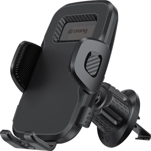Crong Carclip Air Vent universalus telefono laikiklis automobiliui į ventiliacijos groteles
