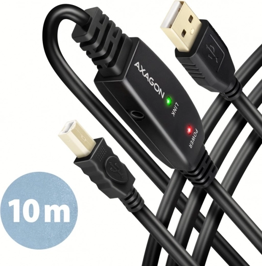 Axagon ADR-210B active USB 2.0 cable 10m