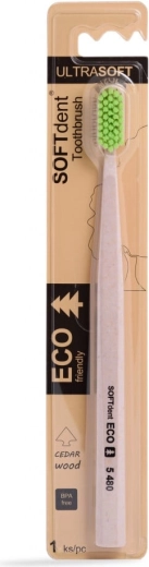 Softdent eco friendly toothbrush ultra soft