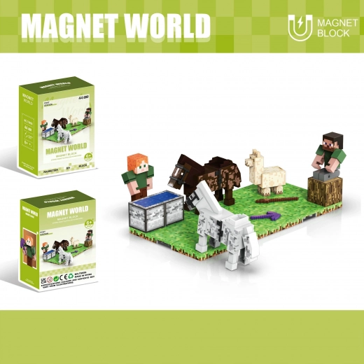 Magnet World Building Set Postal Stations