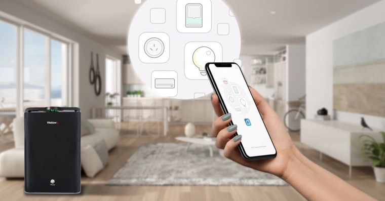 Išmanus valdymas per Wi‑Fi ir programėlę Smart Life