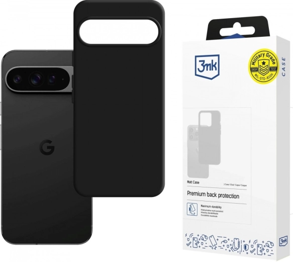 Matte Case 3mk Matt Case for Google Pixel 10 Pro XL – black