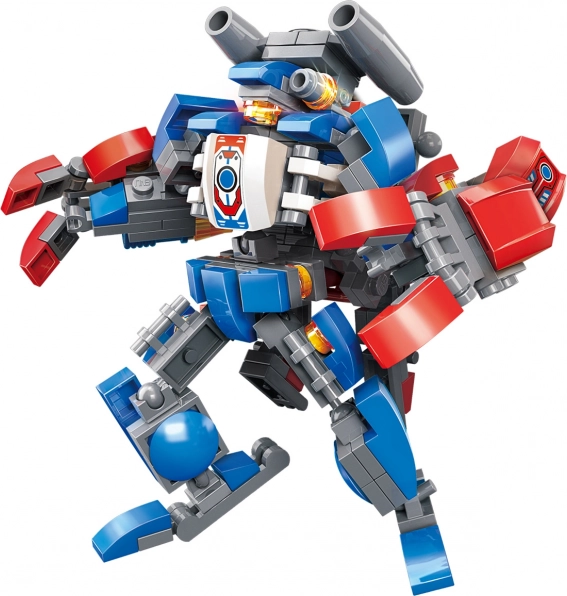 Qman MechaCorps Blast Fighter 2-in-1 building set