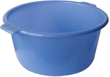 Plastikinis dubuo 12 l, skersmuo 36 cm – spalvų miksas