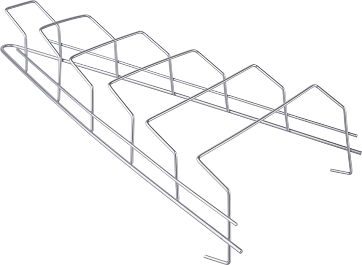 Stable wire construction and easy cleaning