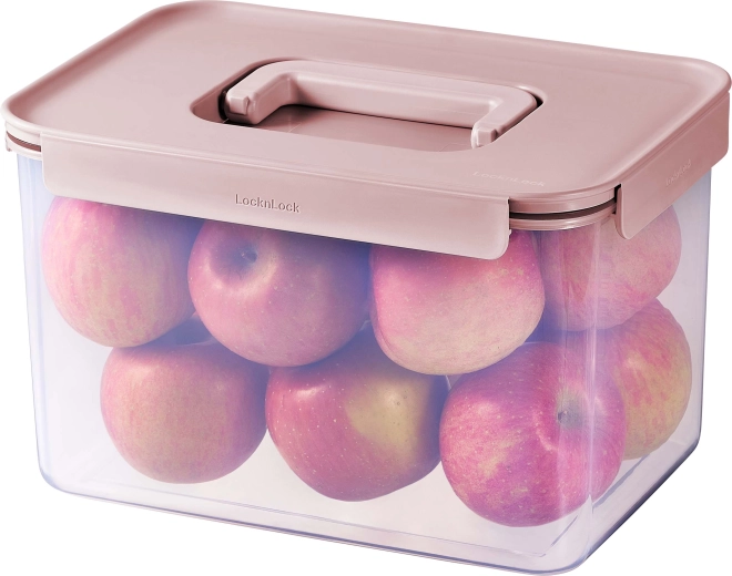 Maisto dėžutė LocknLock Classic Plus 6 l, šviesiai rožinė
