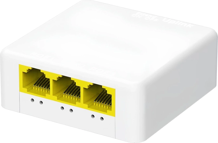 Renew Force gigabit PoE extender 1× PoE IN / 4× PoE OUT - 1 piece