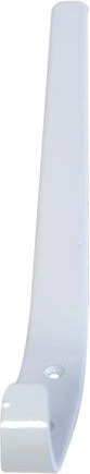Didelis sieninis kabliukas 75 × 120 mm, baltas, rinkinys 5 vnt.