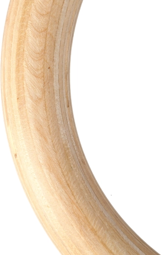 Natural wooden grip for maximum control