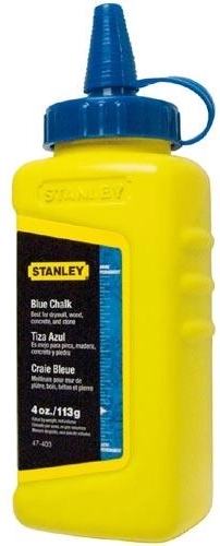 Kreidos milteliai 115 g STANLEY, mėlyni