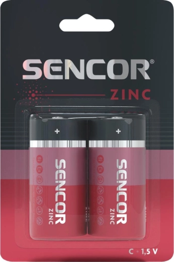 Sencor zinc-carbon battery C R14 1.5 V - 1 piece