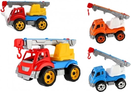 Autokranas TechnoK – plastikinis kranas vaikams nuo 3 metų
