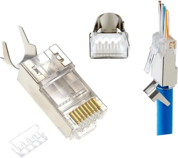 Pass-through design for fast crimping