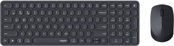 Wireless Keyboard and Mouse Set Rapoo 9310M Black