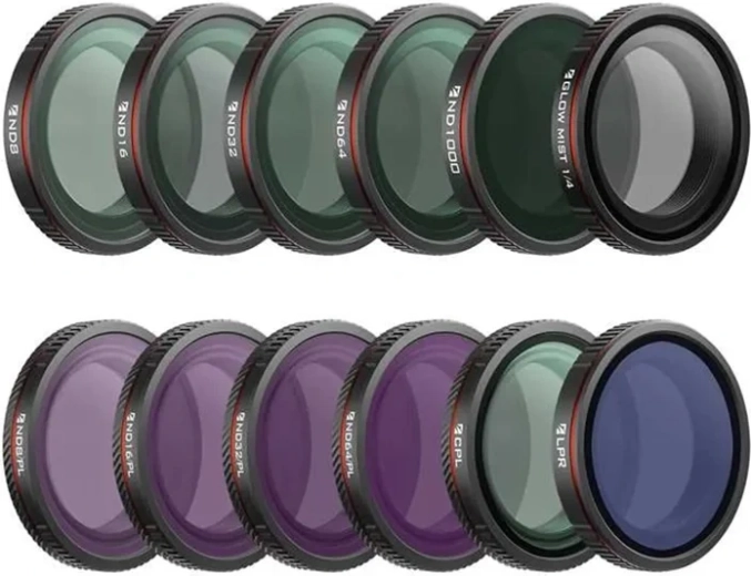 Freewell Filter Set for DJI Osmo Nano – Mega Kit 12 pcs