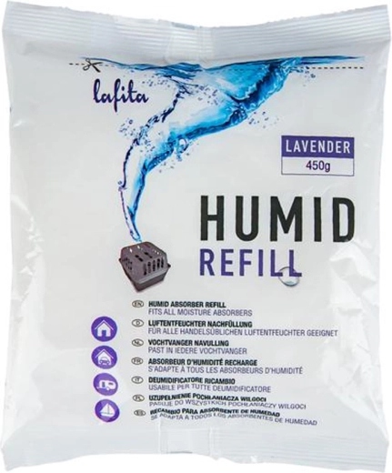 Refill for dehumidifier Lafita 450 g lavender