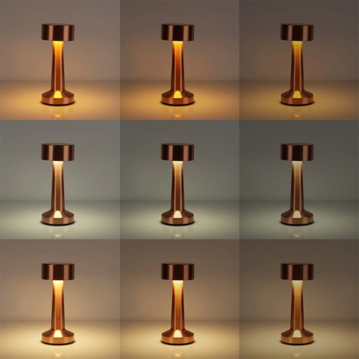 Three light shades with dimming