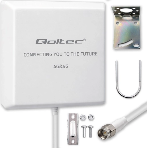 lauko kryptinė 4G/5G LTE antena 9 dBi su SMA jungtimi ir 3 m kabeliu, atspari vandeniui