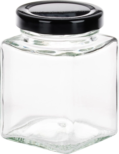 Kokybiškas skaidrus stiklas ir sandarūs dangteliai