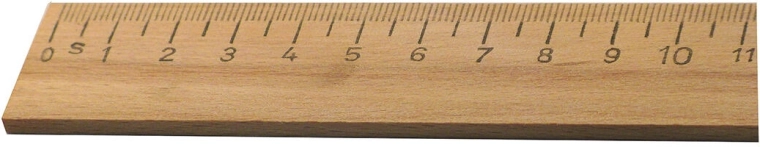 Wooden Ruler 500 mm KMITEX