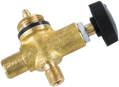Shut-off valve for LPG bottle M9 × 0.75