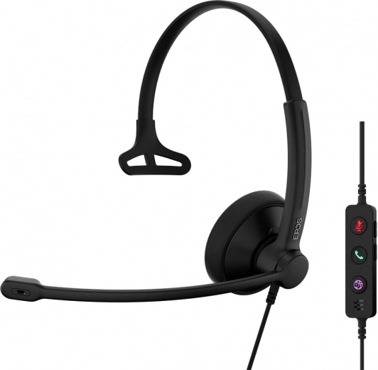 Epos Impact 100 MS Mono headset USB-C/USB-A for Microsoft Teams