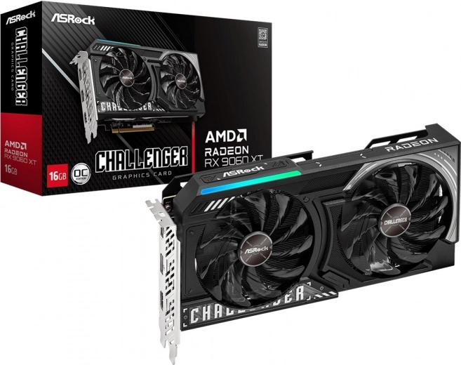 Graphics Card AMD Radeon RX 9060 XT Challenger 16GB