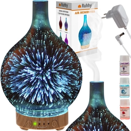 Aroma Diffuser with LED Lamp and Aromatherapy