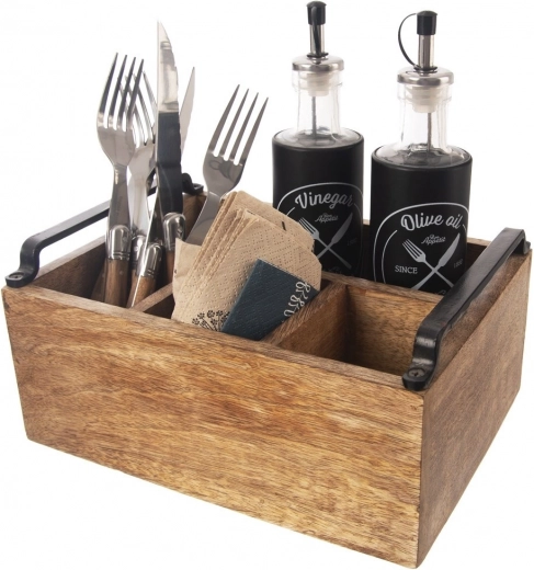 Four smart compartments for organization