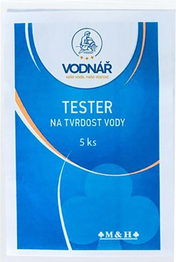 Vandens kietumo testavimo juostelės VODNÁŘ (5 vnt.)