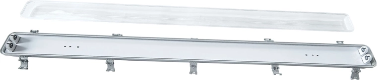 Skirtas dviem LED T8 vamzdeliams