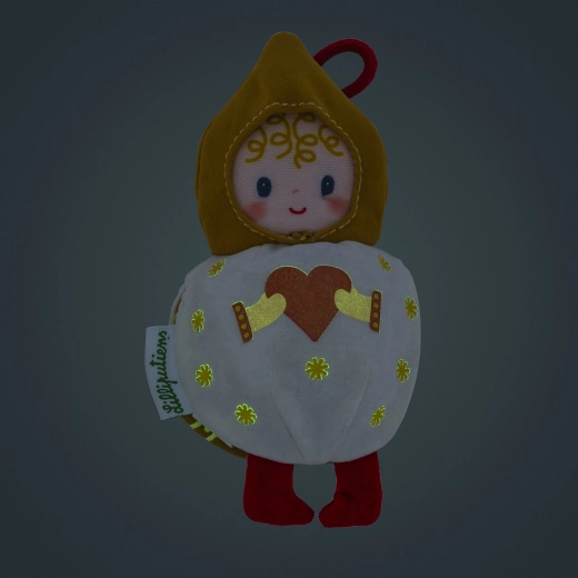 Kalėdinė pliušinė dekoracija – baltoji elfė Mimmi (Lilliputiens)