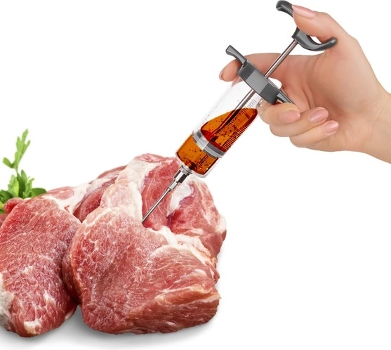 Easy injection of marinade directly into the meat