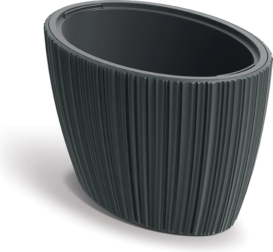 ORO Planter dark grey 59.5 cm
