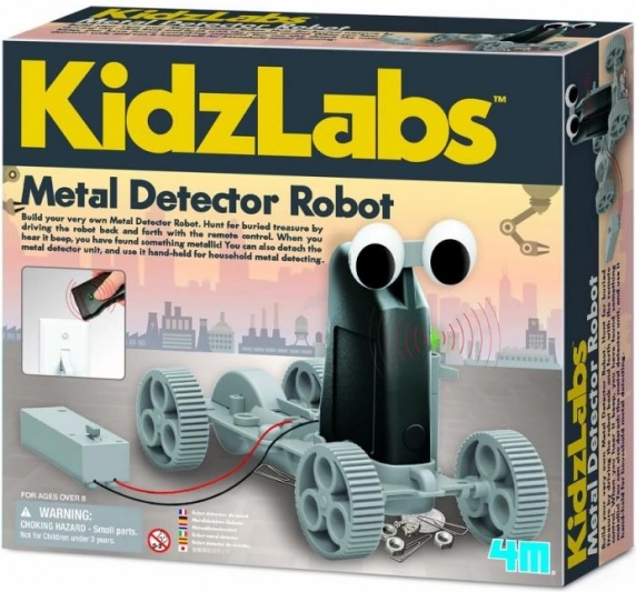 Metalo detektorius 4M – konstruktorius vaikams