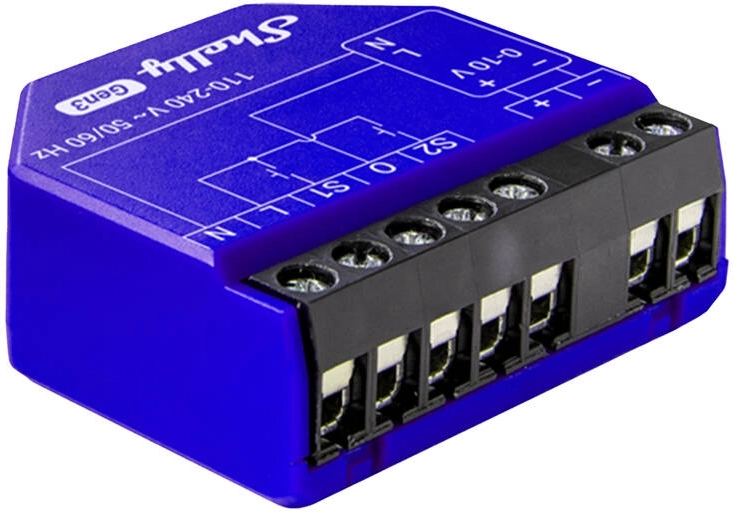 Shelly Pro Dimmer 0/1-10V PM lighting controller