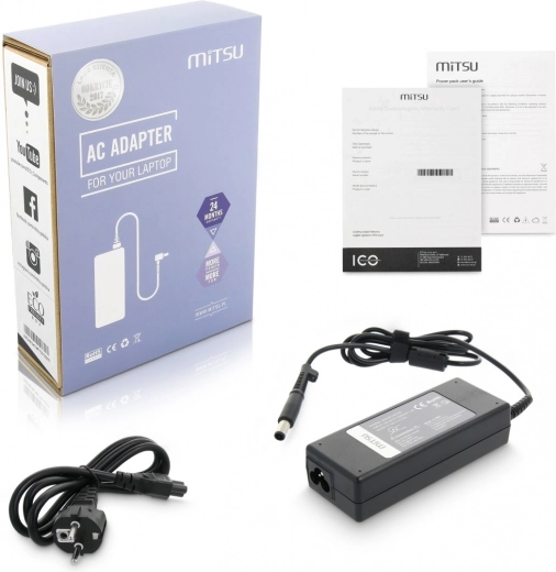 Charger / Power Adapter 19 V 4.74 A (7.4 × 5.0 mm pin) for HP and Compaq 90 W
