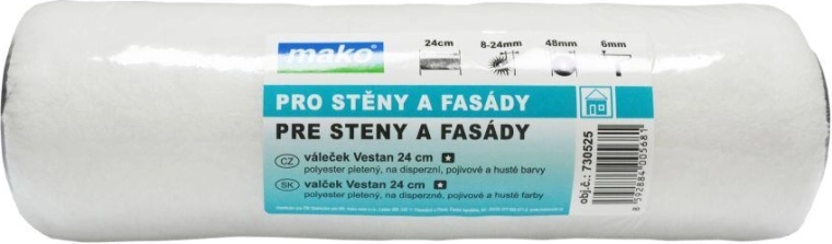 VESTAN replacement paint roller 240 mm, handle diameter 6 mm