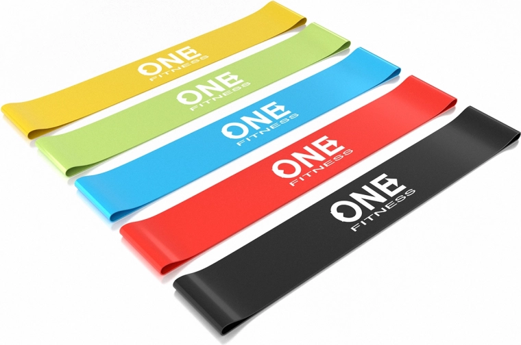 ONE FITNESS PBF SET pasipriešinimo gumų rinkinys