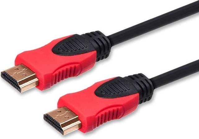 HDMI kabelis 2.0, 3 m, juodas, paauksuoti antgaliai, ethernet/3D, 4K