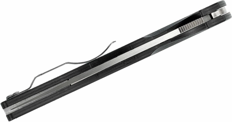 Patvari G-10 rankena ir kišeninis klipsas