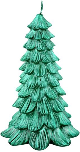 Christmas Tree Candle green