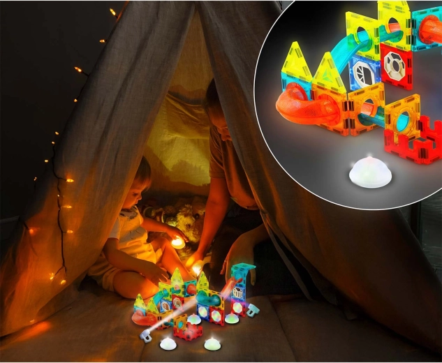Radiant structures and light effects