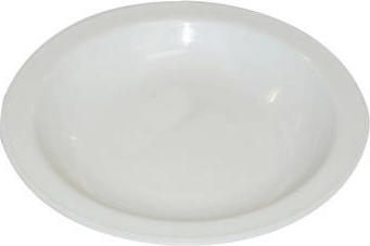 Gili plastikinė lėkštė 23 cm, balta