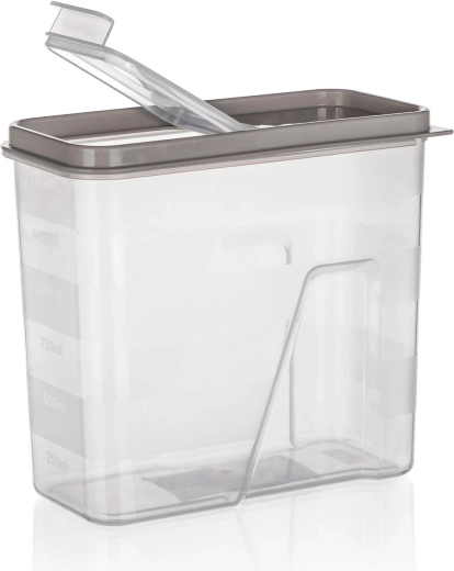 Easy pouring with flip lid